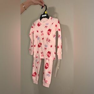 Carter's Pink and Red Cupcake Pajama Set